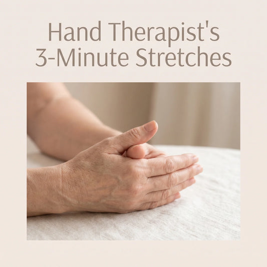 The Hand Therapist's 3-Minute Stretches for Knitters