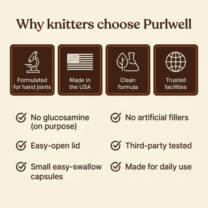 Purlwell™ The Hand-First Formula
