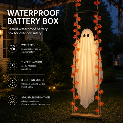 LED Light-Up Swinging Ghost™